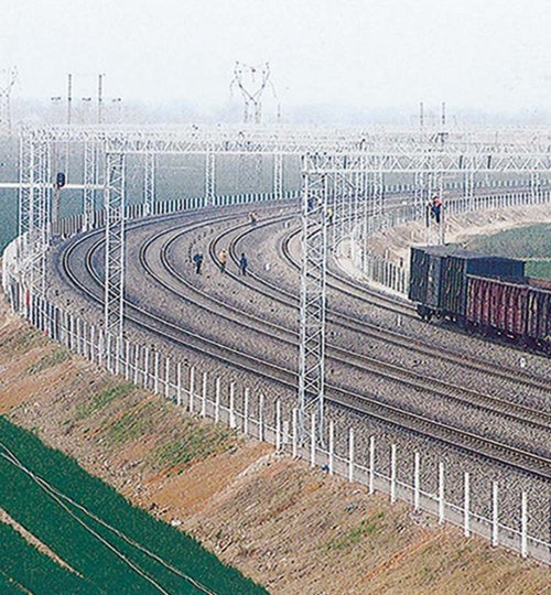 電子化鐵路網支柱